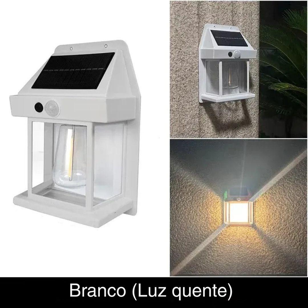 Luminária Solar de Parede com Sensor de Movimento - Akada Brasil
