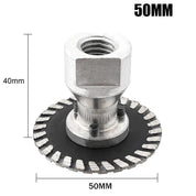Mini Disco Diamantado 50mm Rosca M14 para Esmerilhadeira - Granito e Mármore