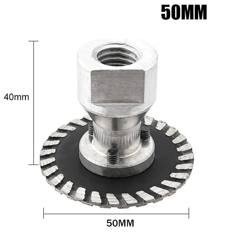 Mini Disco Diamantado 50mm Rosca M14 para Esmerilhadeira - Granito e Mármore