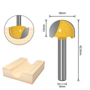 Fresa Redonda 6mm - Tupia e Router CNC