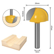 Fresa Redonda 6mm - Tupia e Router CNC