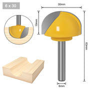 Fresa Redonda 6mm - Tupia e Router CNC