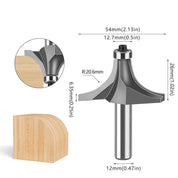 Fresa Quebra Canto de 12mm - RoundRouter