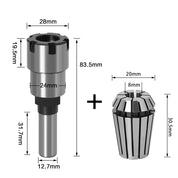 Prolongador Extensor para fresas de Tupia - RouterExtend