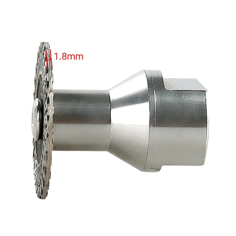 Kit 4 Discos Diamantados 40mm Rosca M14 com Adaptador para Esmerilhadeira - Granito e Mármore