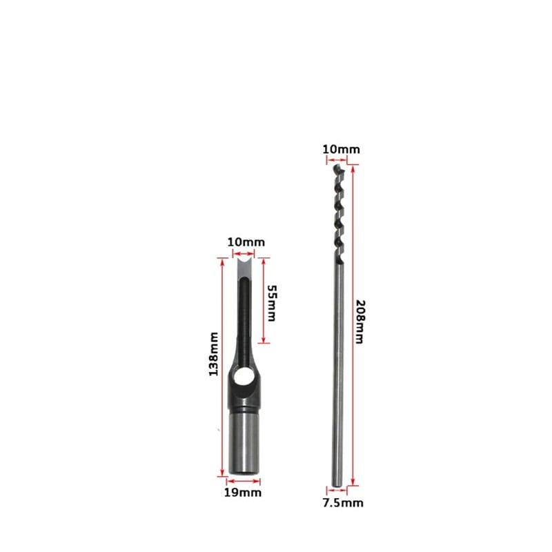 Broca Fura Quadrado + Suporte – Maxdrill