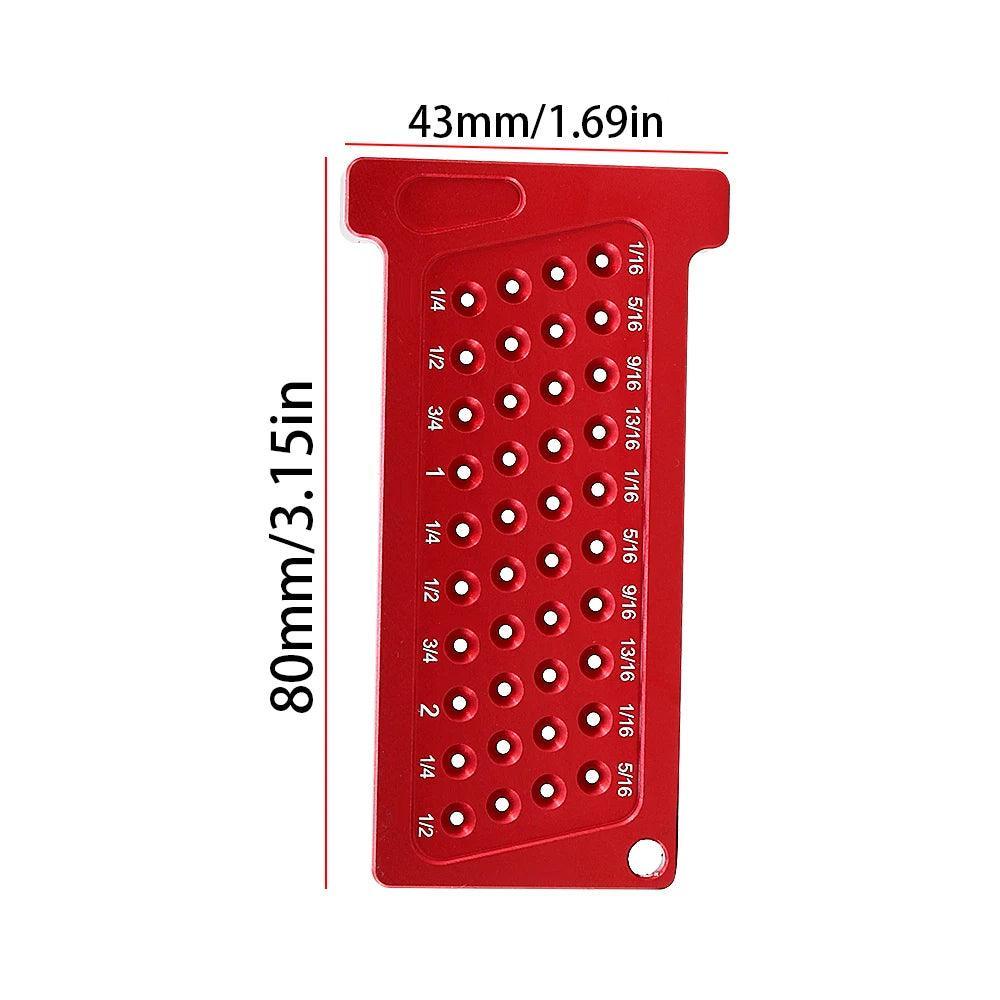 Mini Escala Métrica em T 65mm – Mini RulerT - Akada Brasil