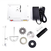 Mini Serra de Bancada com Elevação 4 Lâminas - SawSlice - Akada Brasil