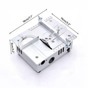 Mini Serra de Bancada com Elevação 4 Lâminas - SawSlice - Akada Brasil