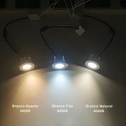 Mini Spot LED Embutido 3W para Ambientes Modernos - Akada Brasil
