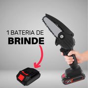 Motosserra Elétrica a Bateria + 1 Bateria Extra - SerraPower Akada - Akada Brasil
