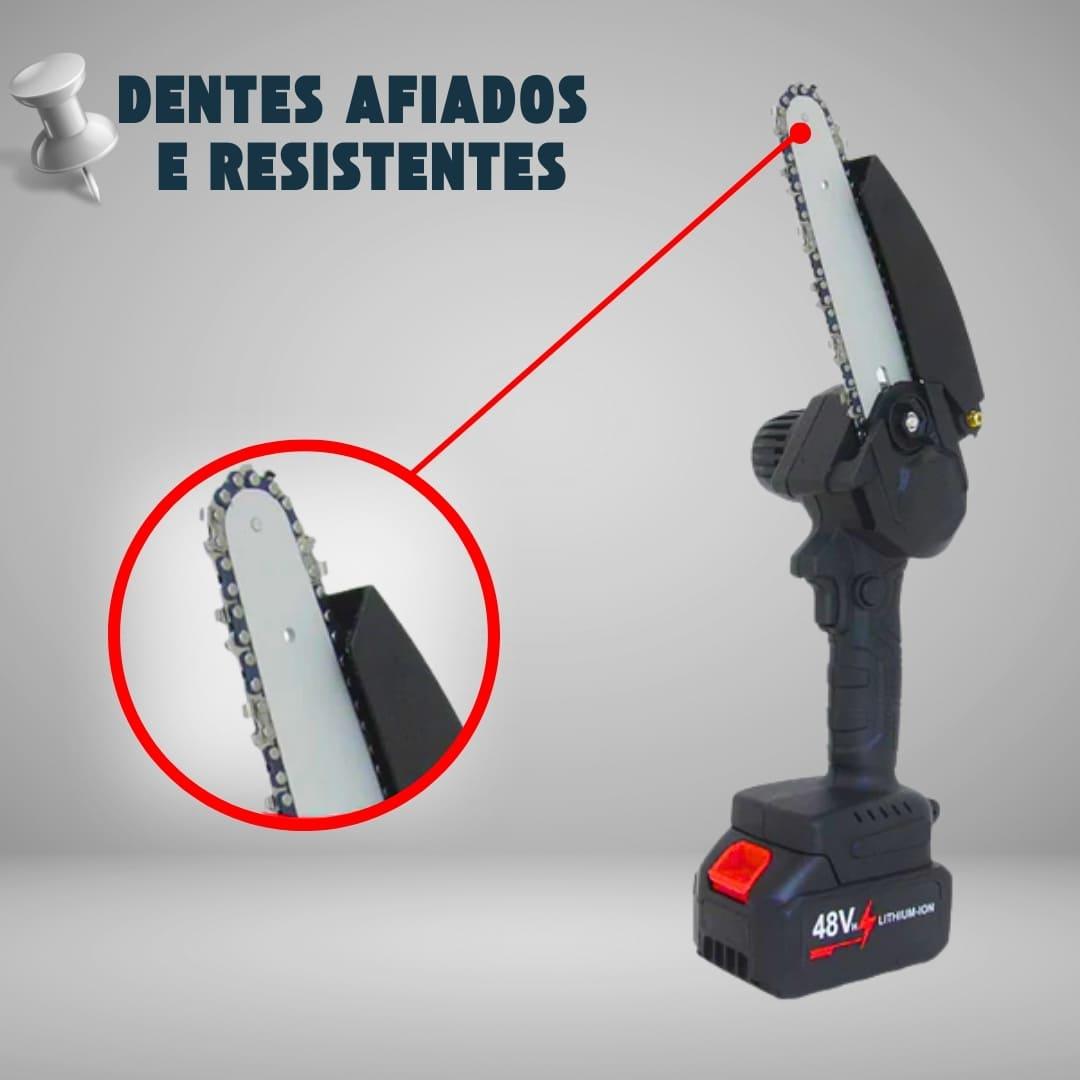 Motosserra Elétrica a Bateria + 1 Bateria Extra - SerraPower Pro - Akada Brasil