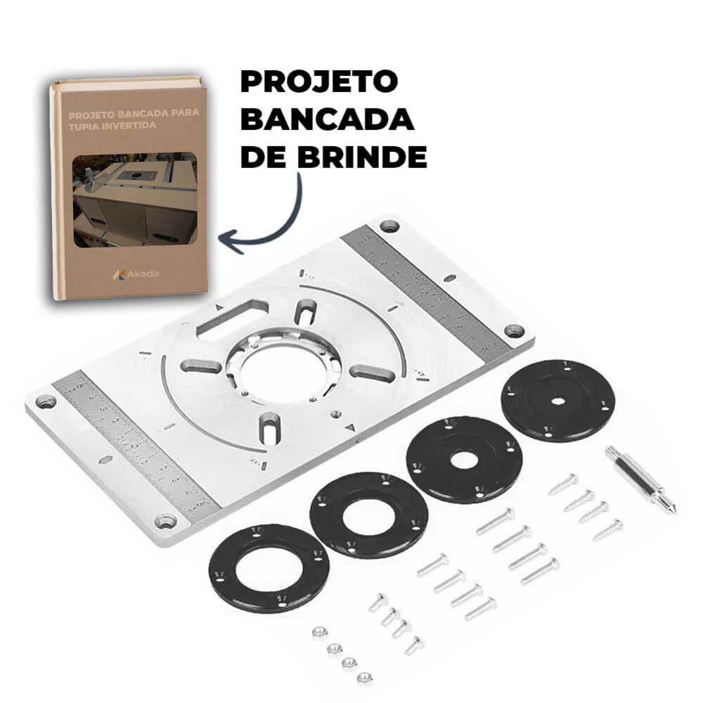 Placa InvertRouter para Inversão da Tupia + Brinde - Akada Brasil