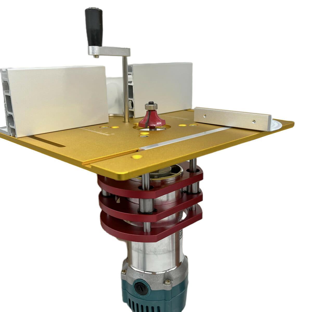 Placa InvertRouter Pro com Elevação da Tupia Manual Invertida - Akada Brasil