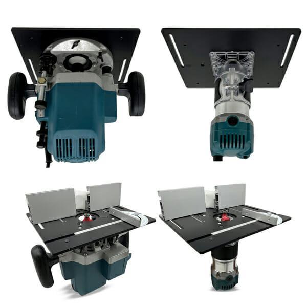 Placa InvertRouter Pro para Tupia Manual e Coluna Invertida Fixação Ajustável - Akada Brasil