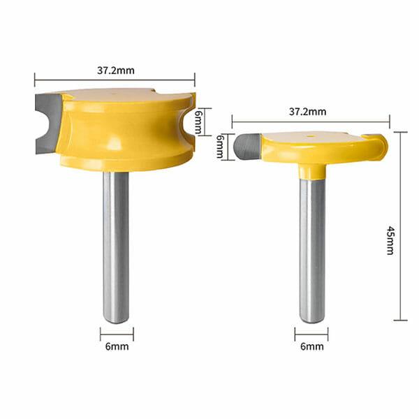 Kit Fresa Encaixe 6mm para Tupia - RouterCanoe