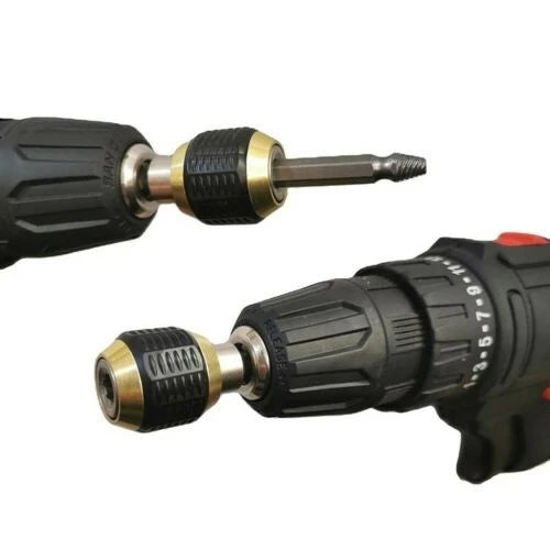 Adaptador de Troca Rápida para Brocas e Bits