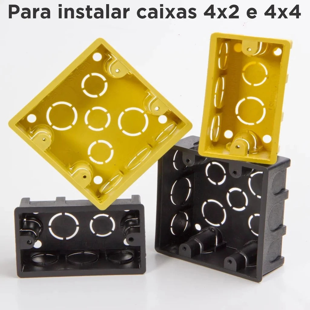 Cortador Quadrado para Caixa Elétrica de Embutir