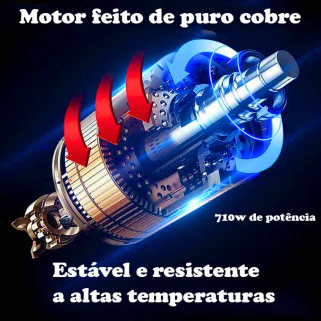 Tupia Manual Laminadora 6mm Com Guia Corte 710w - Akada Brasil