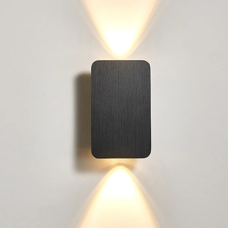 Arandela de Parede Wooden, 6W LED integrado, alumínio, 3000K ou 6000K